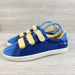 UGG Alix Fashion Sneaker Blue Yellow Strap Shoes